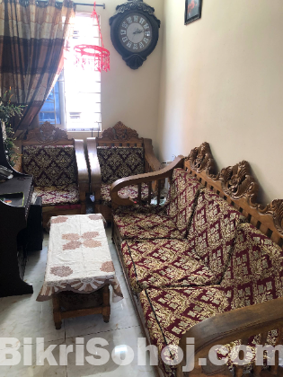 যশোরা সেগুন কাঠের শোফা